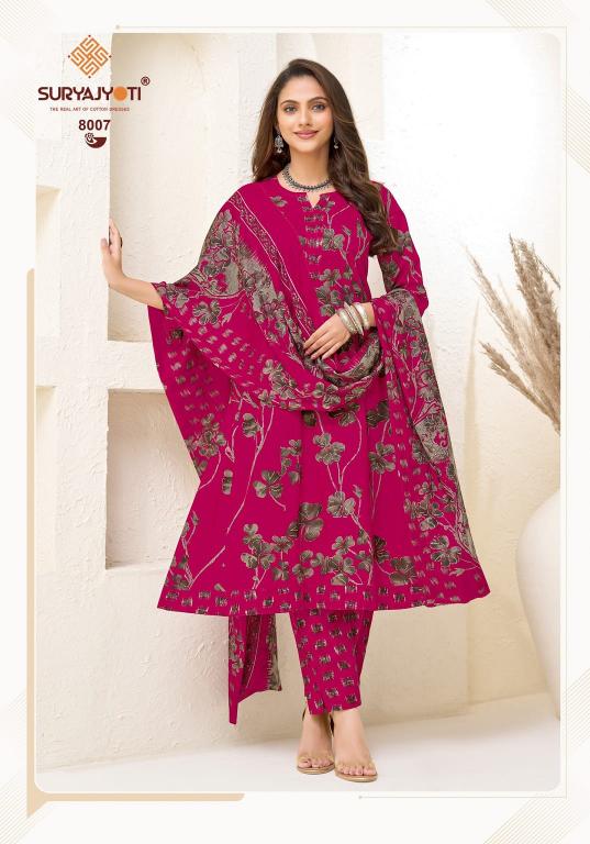 Suryajyoti rashi vol-8 designer kurtis wholesale market in delhi